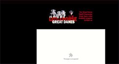 Desktop Screenshot of littlehorsedanes.com